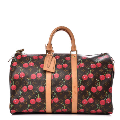 Louis Vuitton Monogram Cerises Keepall 45 1 of 18