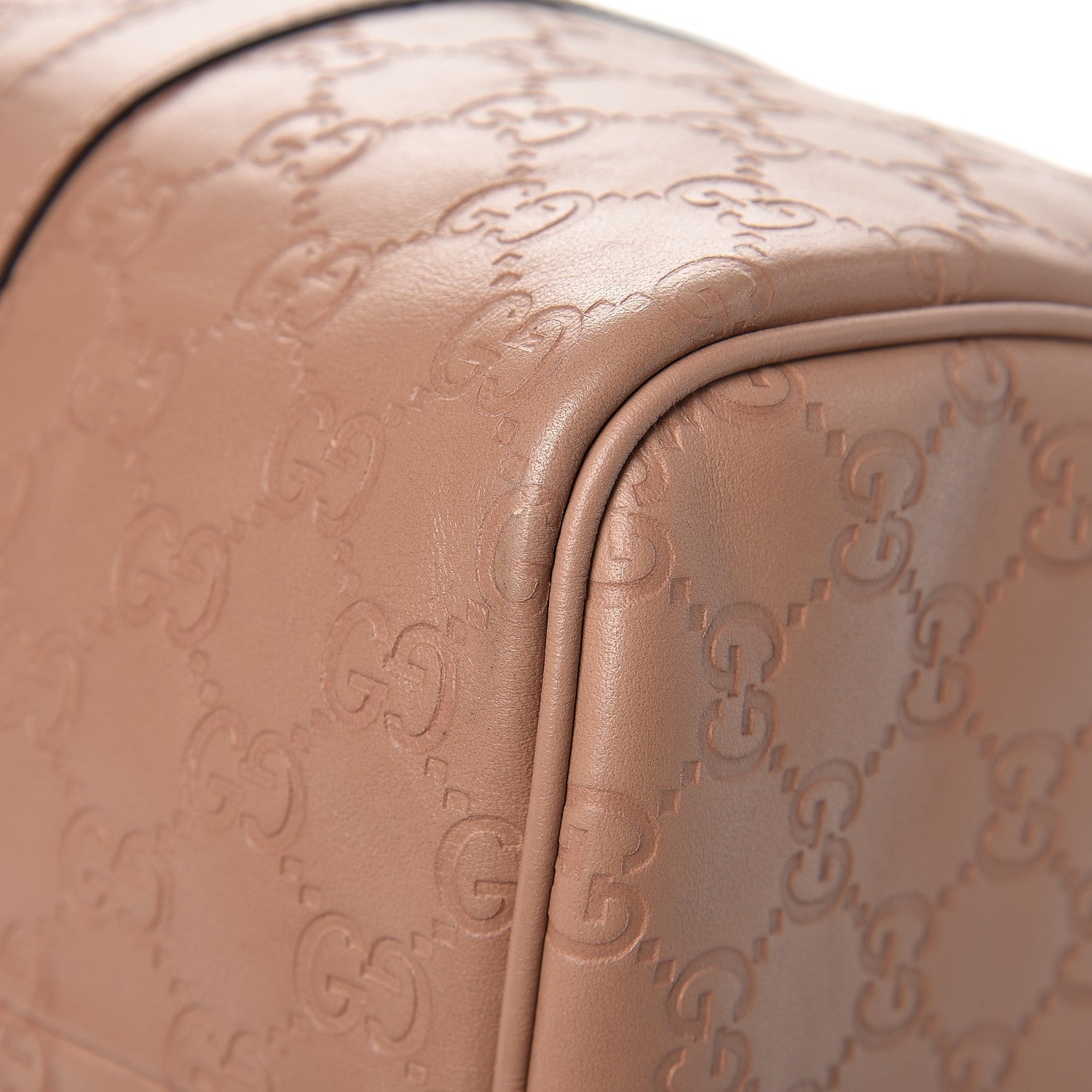 Gucci Guccissima Medium Joy Boston Winter Rose 9 of 12