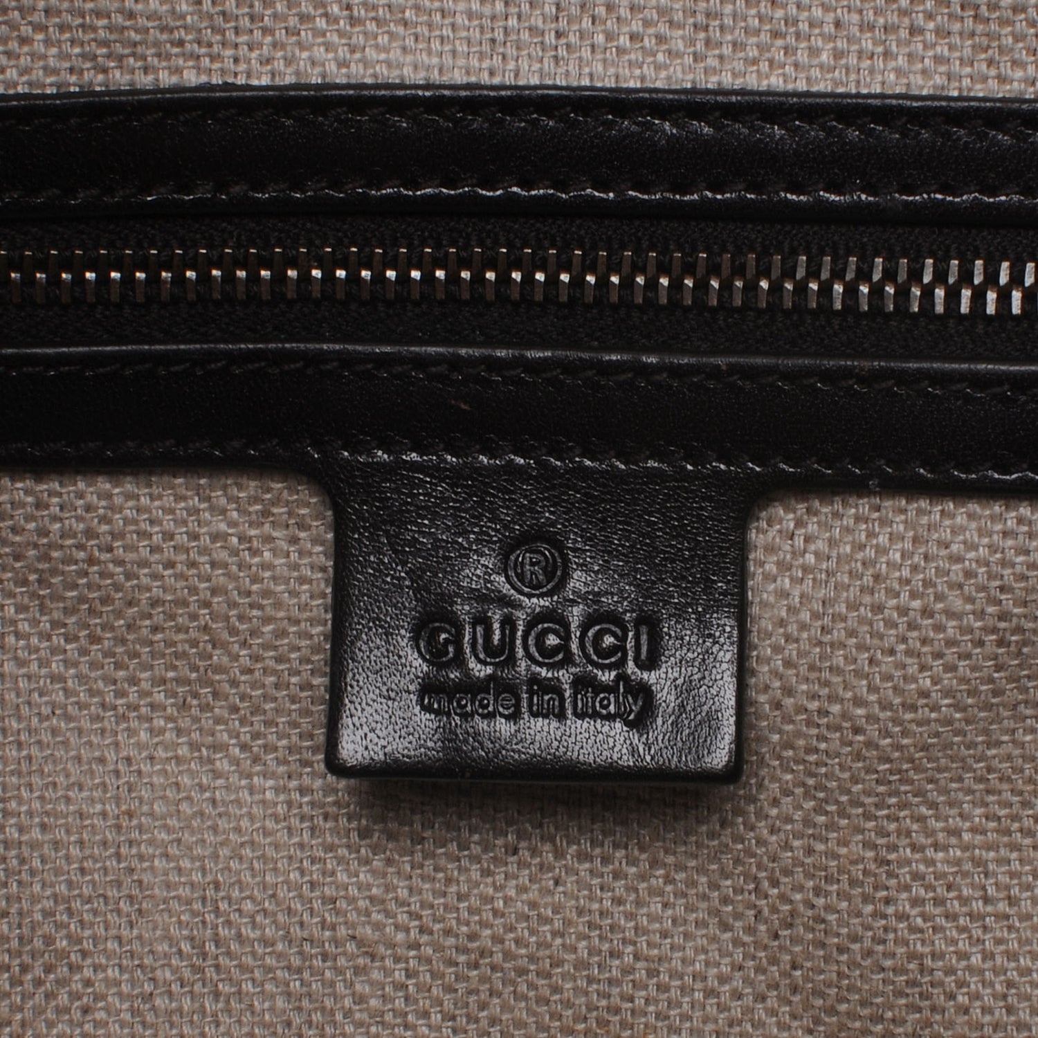 Gucci Monogram Crocodile Web Large Secret Boston Dark Brown 6 of 7
