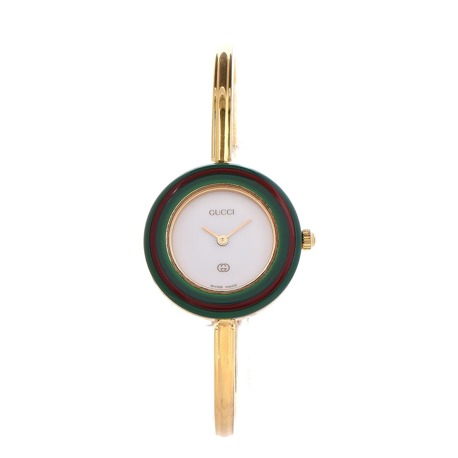 Gucci Stainless Steel 26mm Interchangeable Bezel Quartz Watch 1 of 8