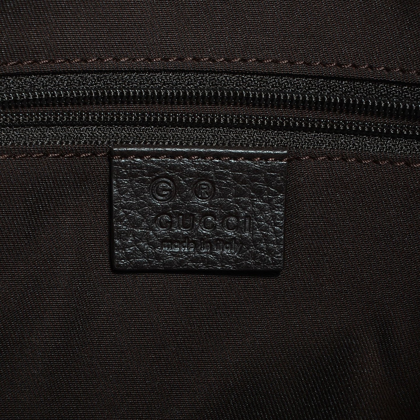 Monogram Abbey D Ring Hobo Brown