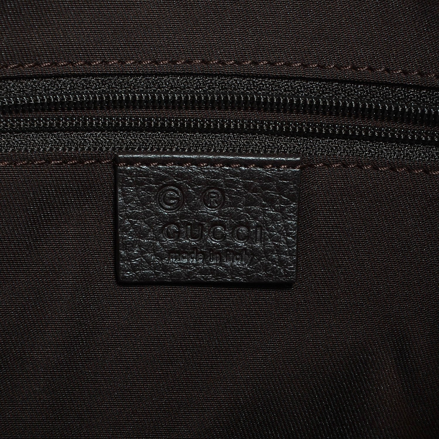Gucci Monogram Abbey D Ring Hobo Brown 6 of 7