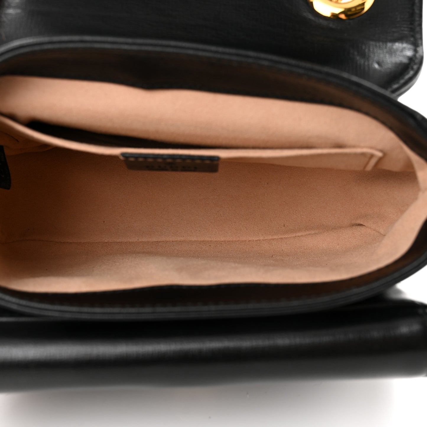 Azalea Calfskin Mini Marina Chain Shoulder Bag Black
