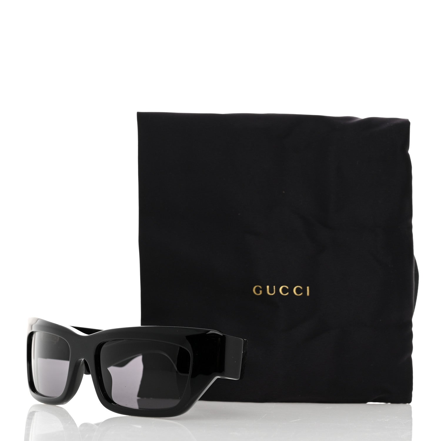 Gucci Acetate Cat Eye Sunglasses GG1296S Black 8 of 8