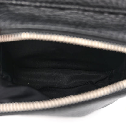 Dolce & Gabbana Hammered Calfskin Palermo Zaino Backpack Black 6 of 10