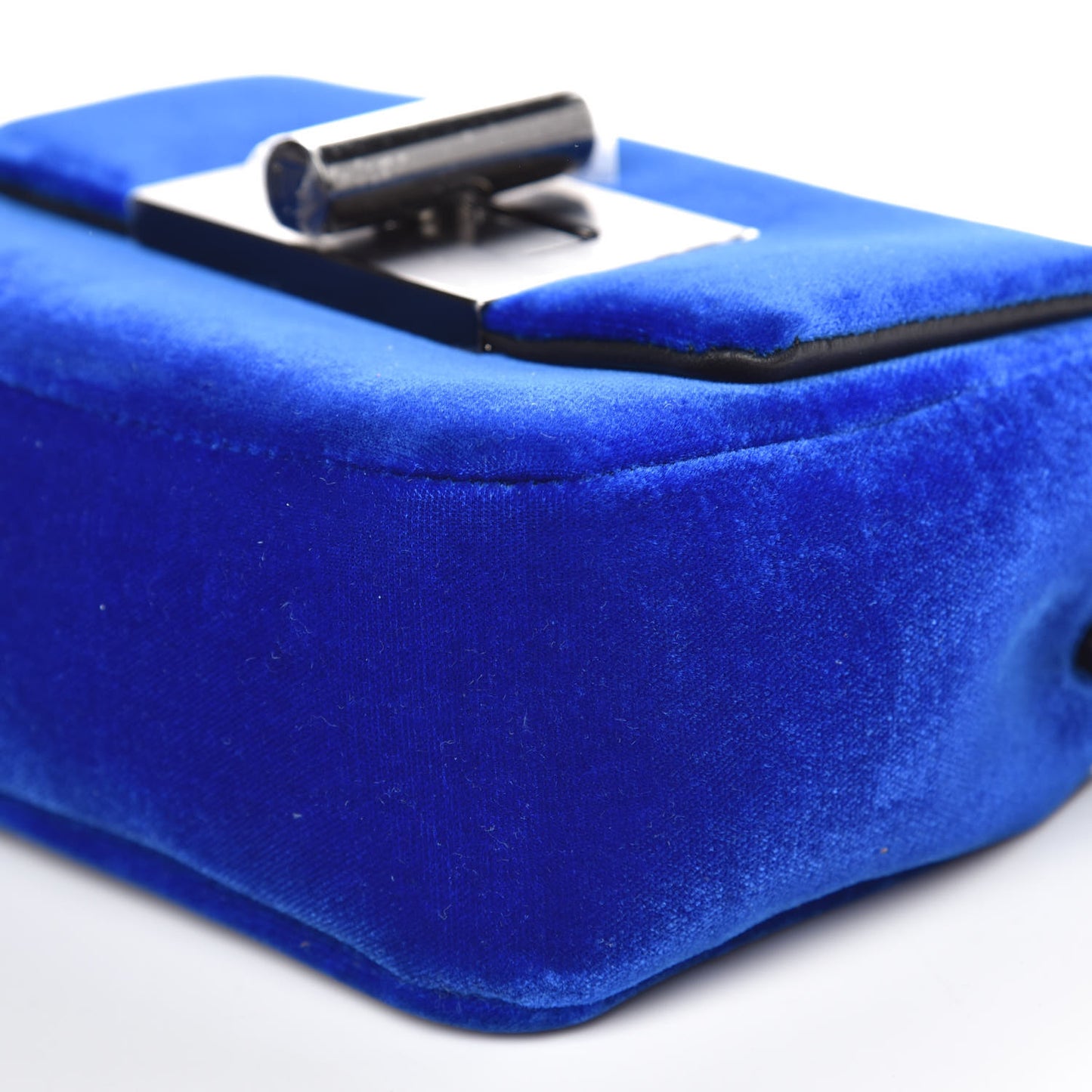 Velvet Mini Natalia Shoulder Bag Imperial Blue