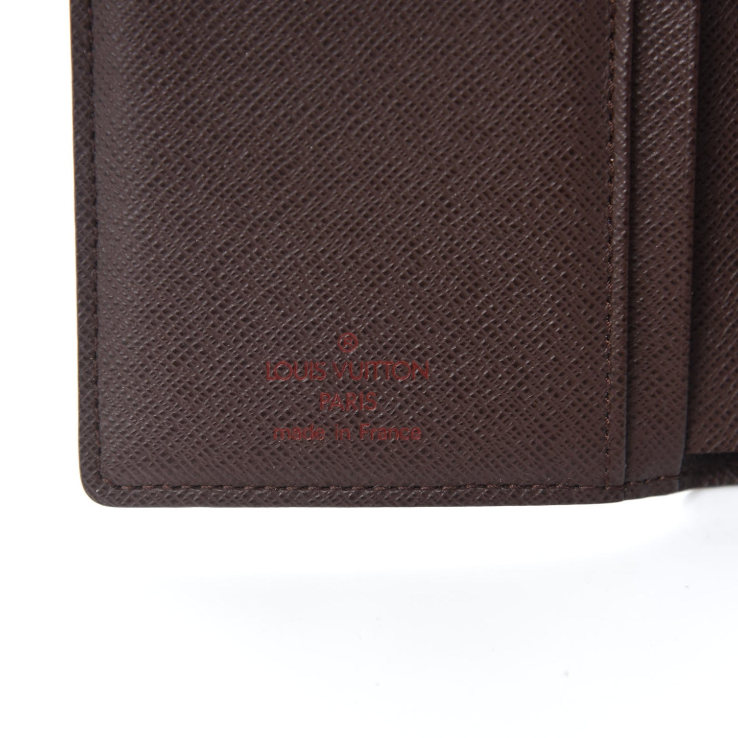 Damier Ebene French Purse Wallet