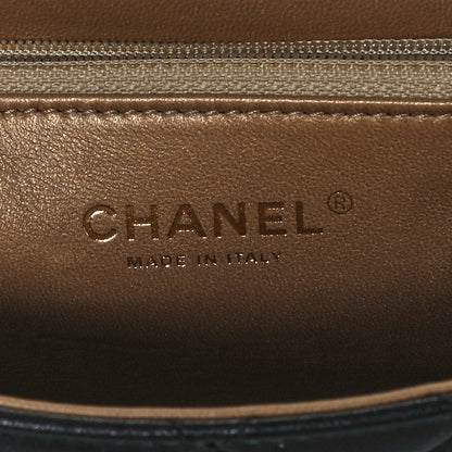 Chanel Lambskin Quilted Small Chic Pearls Flap Black 6 of 11