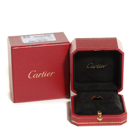 Cartier 18K Yellow Gold 4mm LOVE Wedding Band Ring 49 4.75 4 of 8