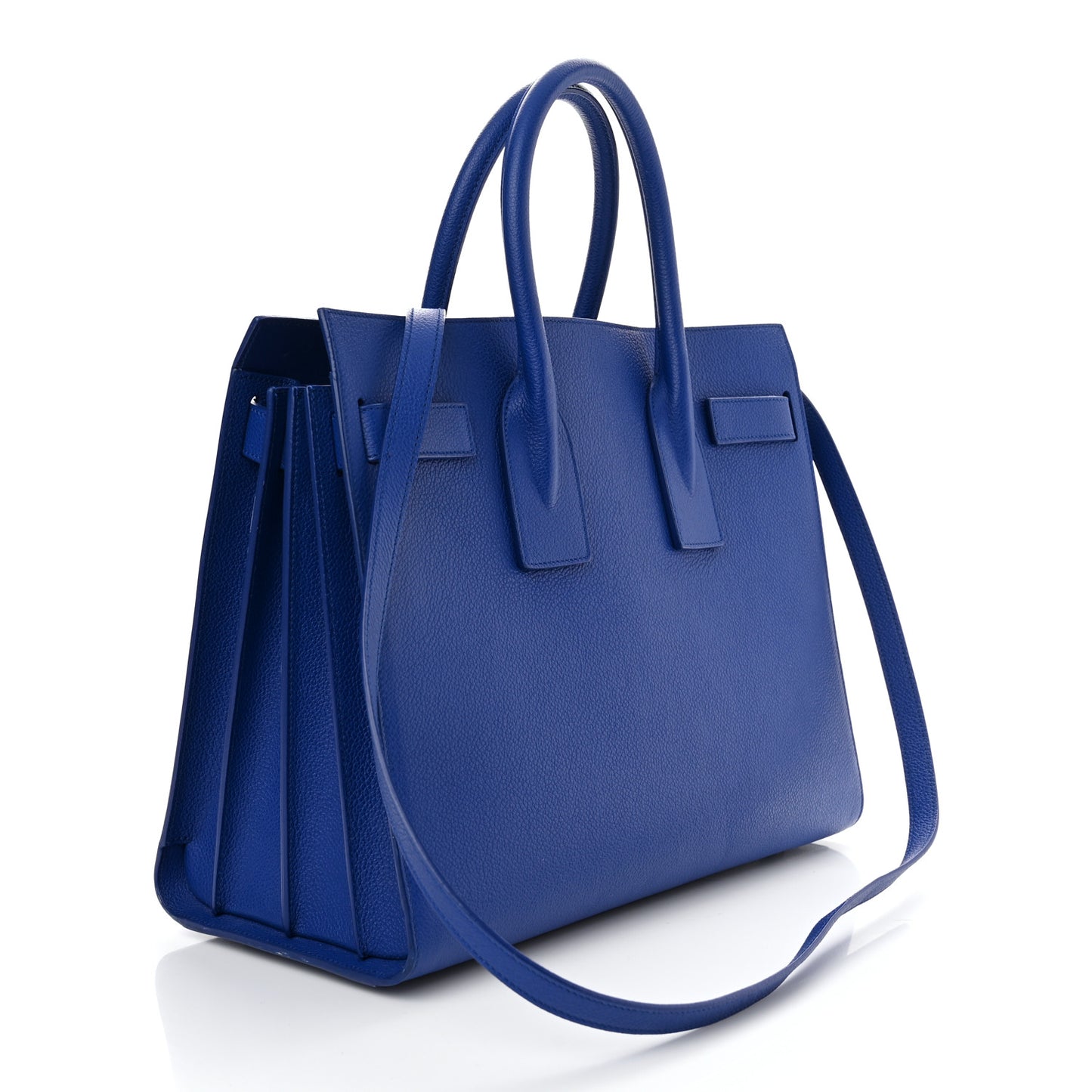 Grained Calfskin Small Sac De Jour Outremer