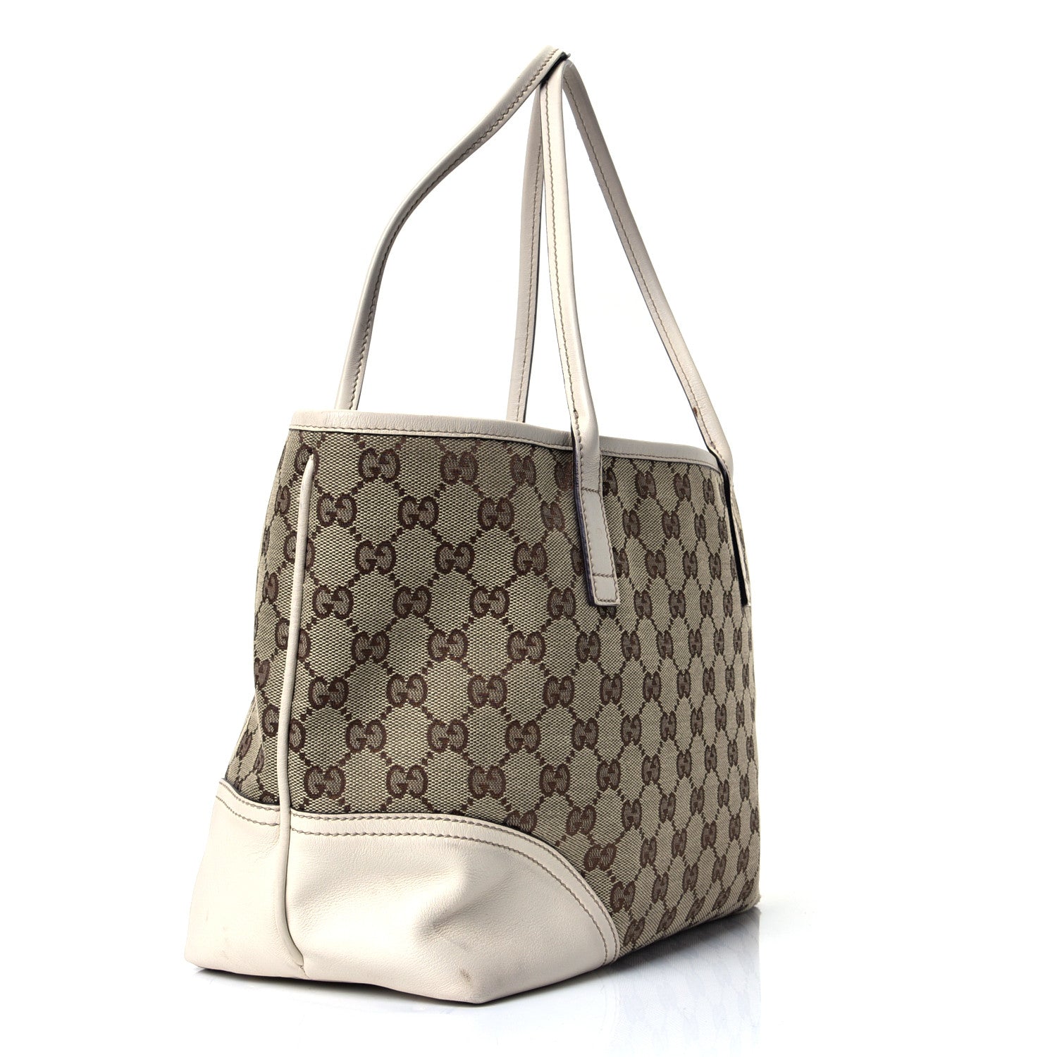 Gucci Monogram Medium New Britt Tote Off White 2 of 4