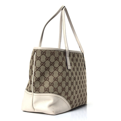 Gucci Monogram Medium New Britt Tote Off White 2 of 4