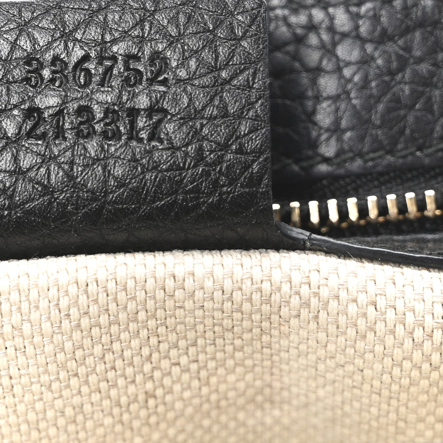 Pebbled Calfskin Medium Soho Flap Crossbody Black