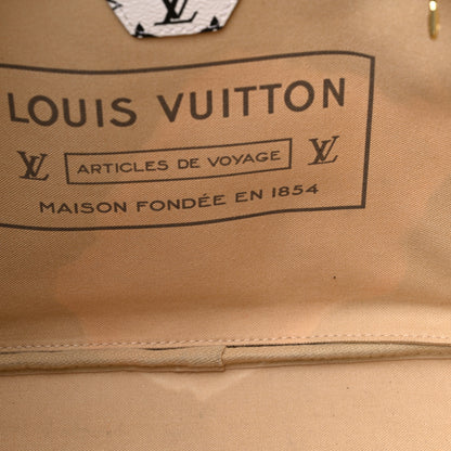 Louis Vuitton Monogram Giant Neverfull MM Kaki 13 of 17