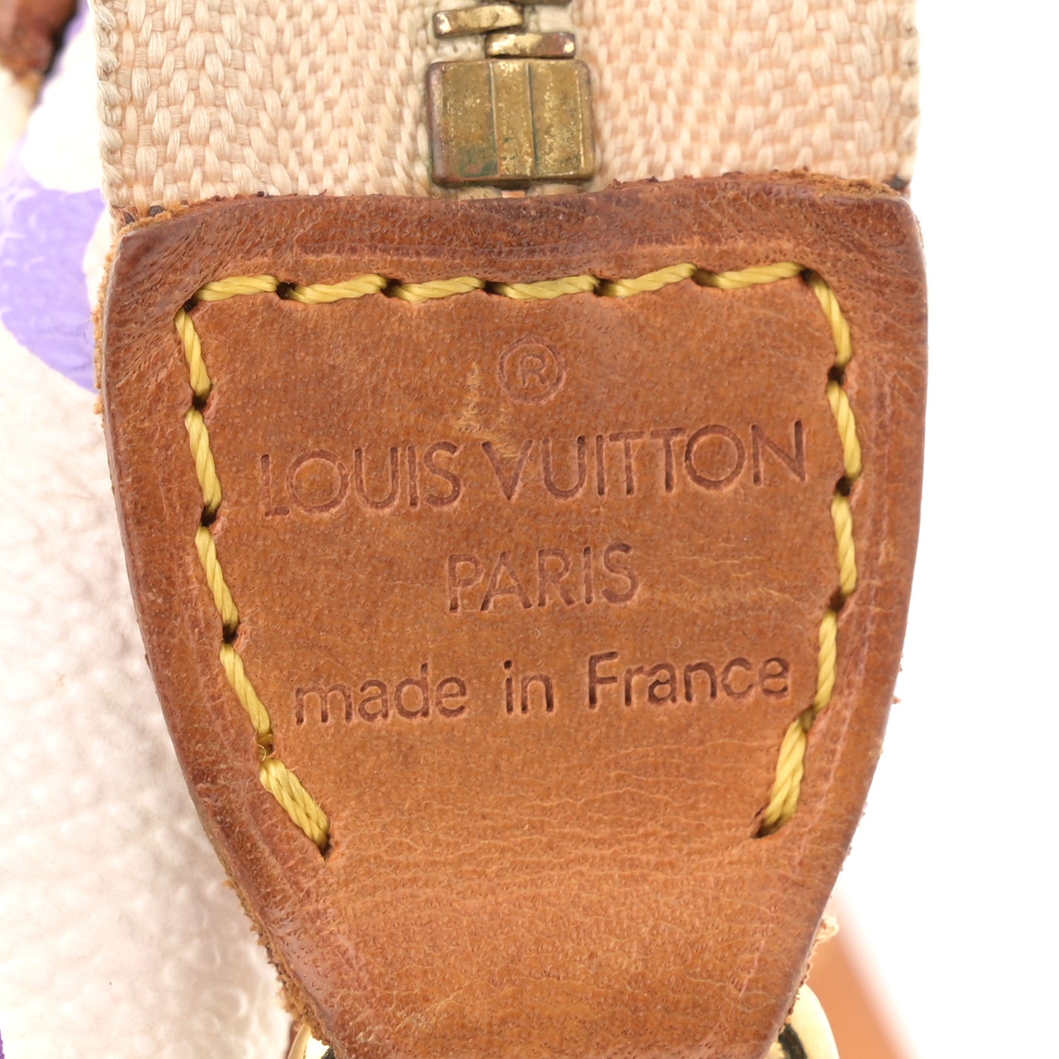 Louis Vuitton Monogram Multicolor Pochette Accessories White 6 of 10