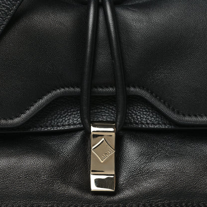 MCM Calfskin Small Candy Shoulder Bag Black 9 of 11