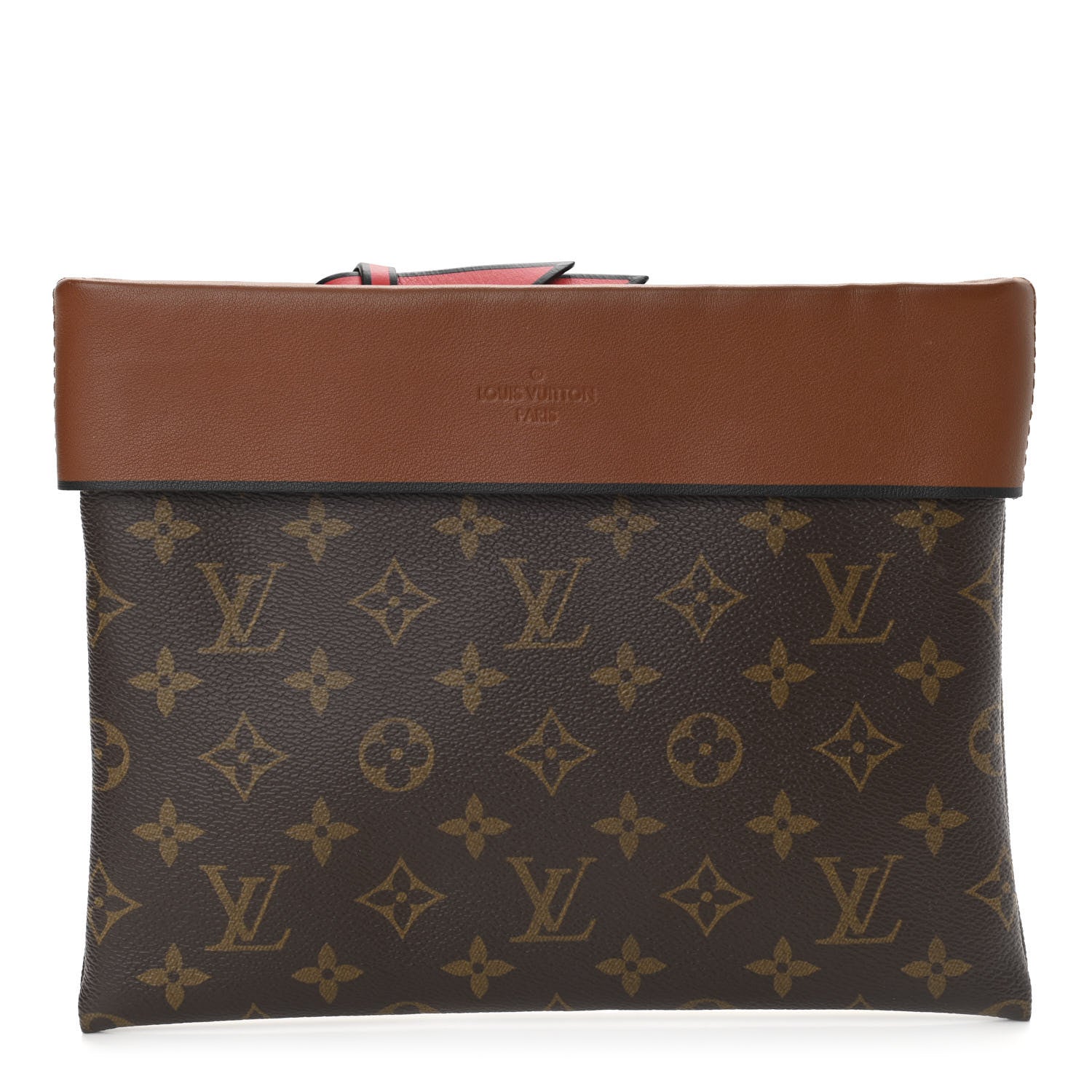 Louis Vuitton Monogram Tuileries Pochette Caramel 1 of 7
