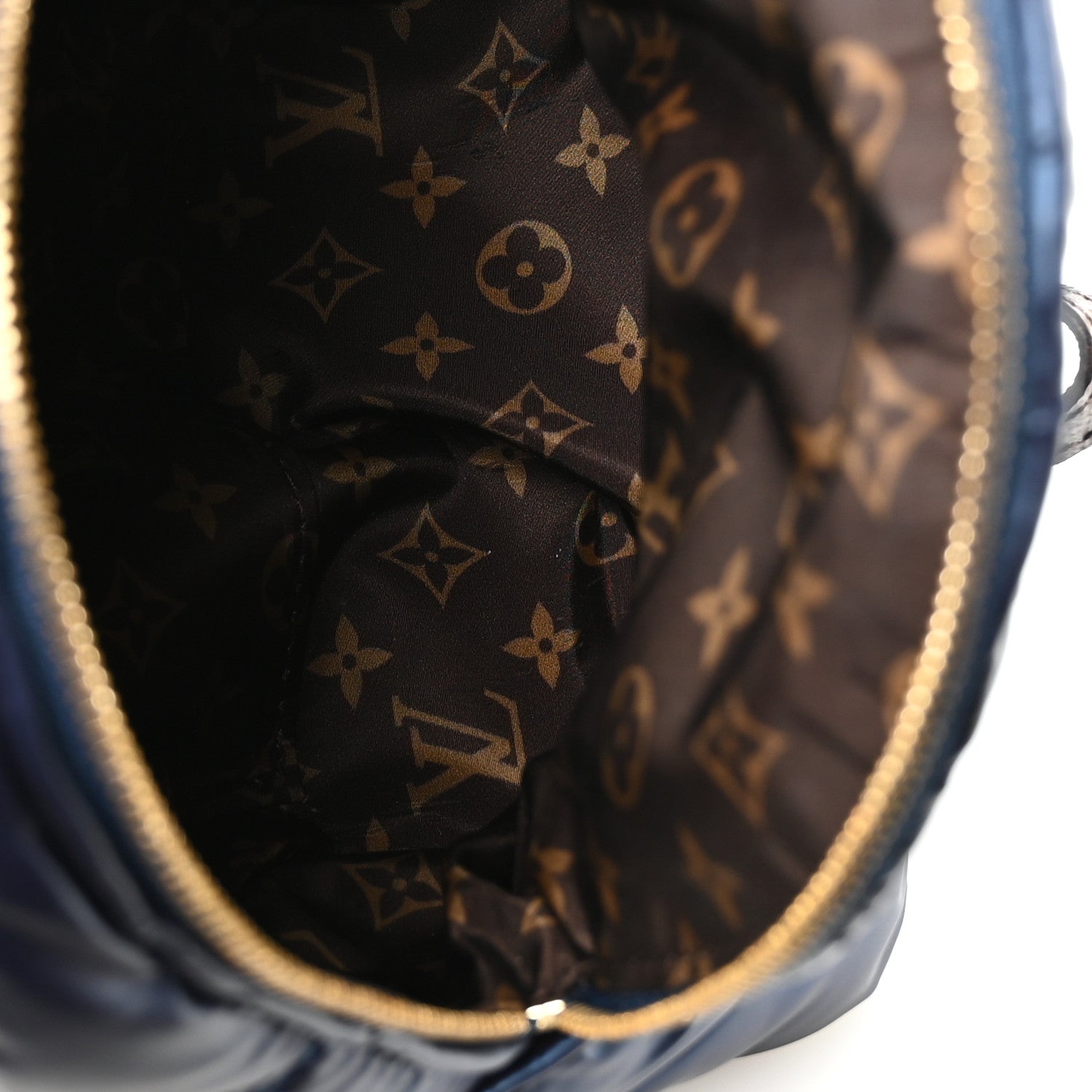 Louis Vuitton Econyl Mini Monogram Pillow Palm Springs Backpack Mini Navy 4 of 8
