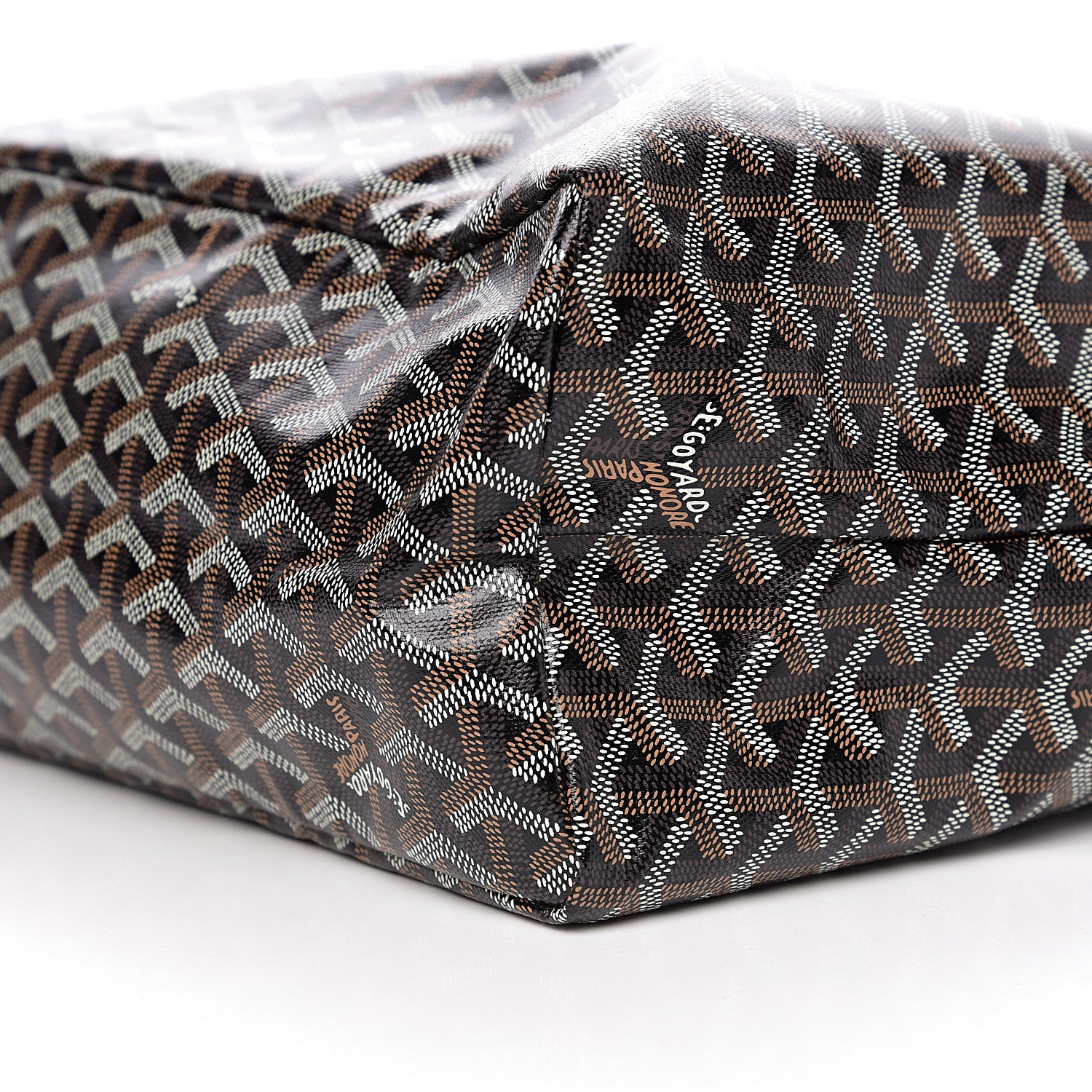 Goyard Goyardine Saint Louis PM Black Gold 9 of 10