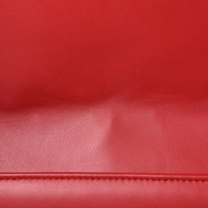 Gucci Calfskin Matelasse Large GG Marmont Shoulder Bag Hibiscus Red 8 of 10