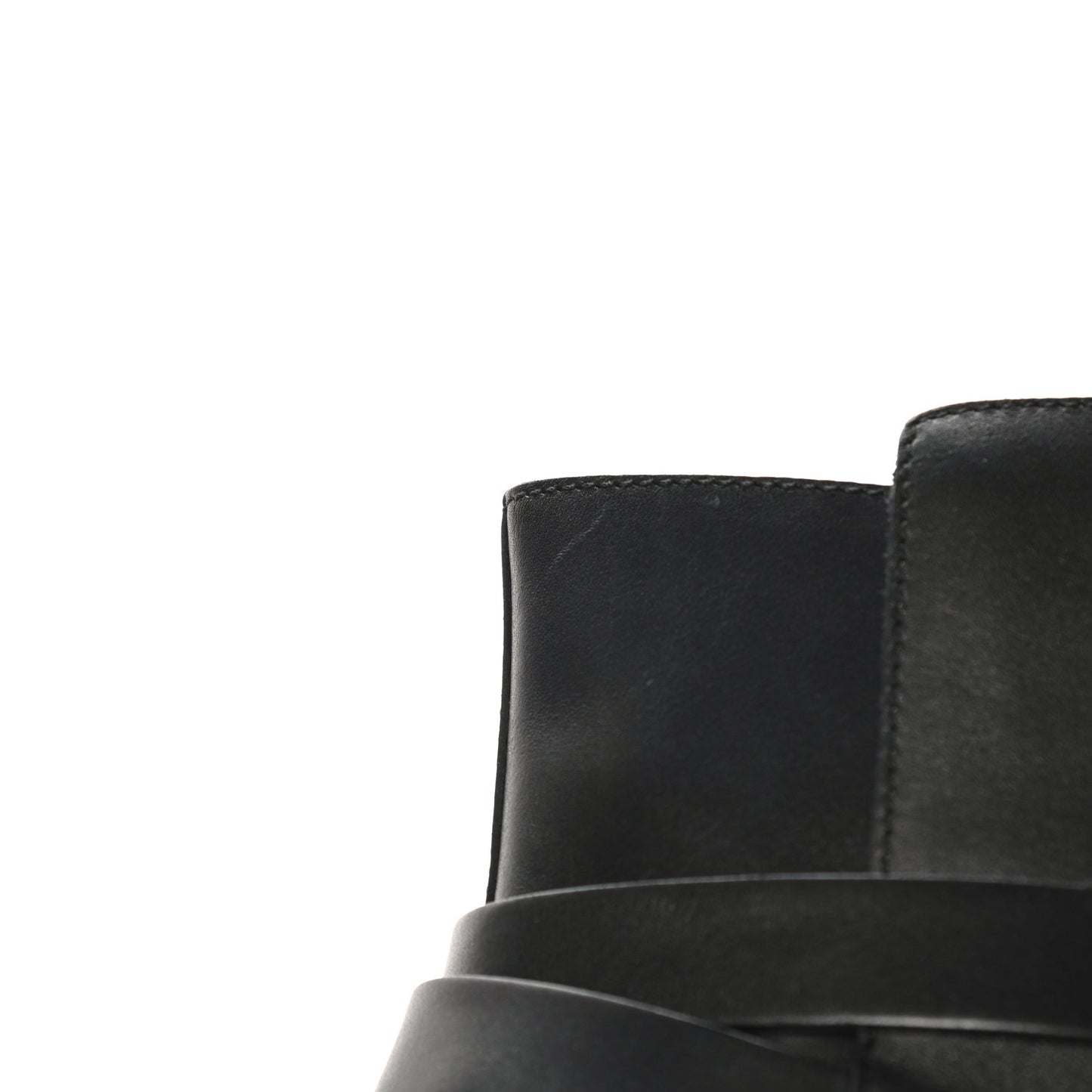 Calfskin Neo Low Boots 38 Black