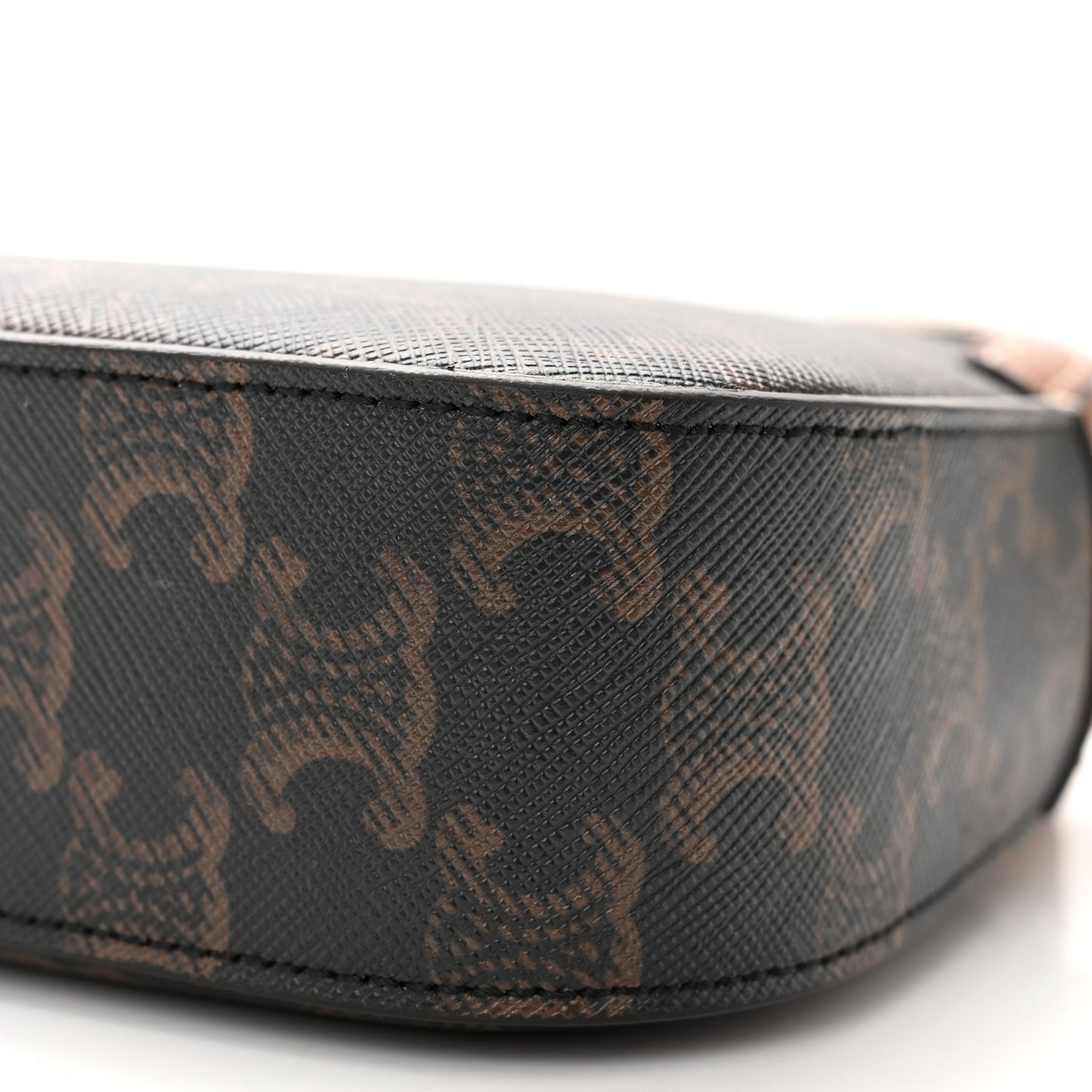 Triomphe Canvas Small Camera Bag Tan
