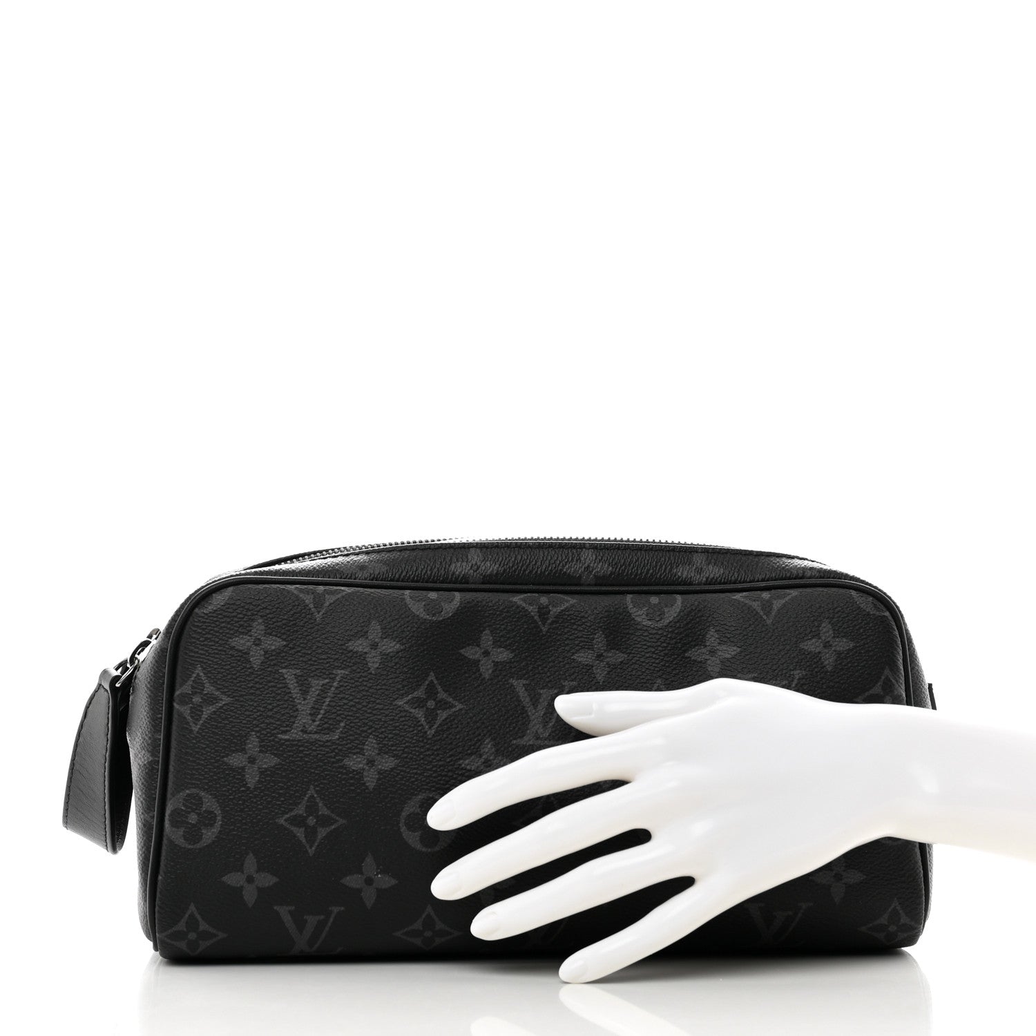 Louis Vuitton Monogram Eclipse Dopp Kit Toilet Pouch 2 of 9