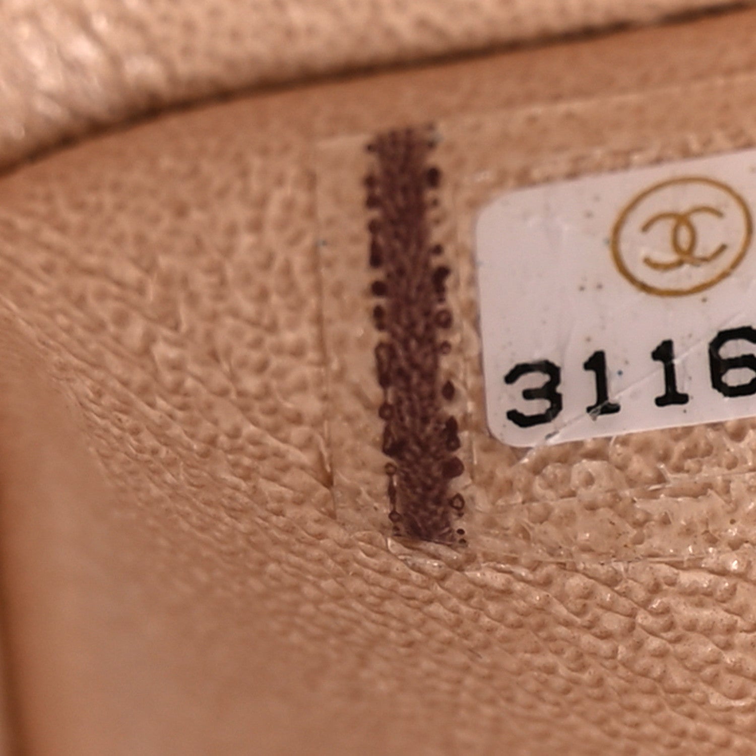 Chanel Iridescent Calfskin Quilted Medium Double Flap Beige 7 of 10