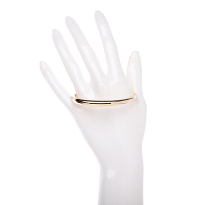 David Yurman 18K Yellow Gold 6.5mm Pure Form Smooth Bracelet 2 of 4