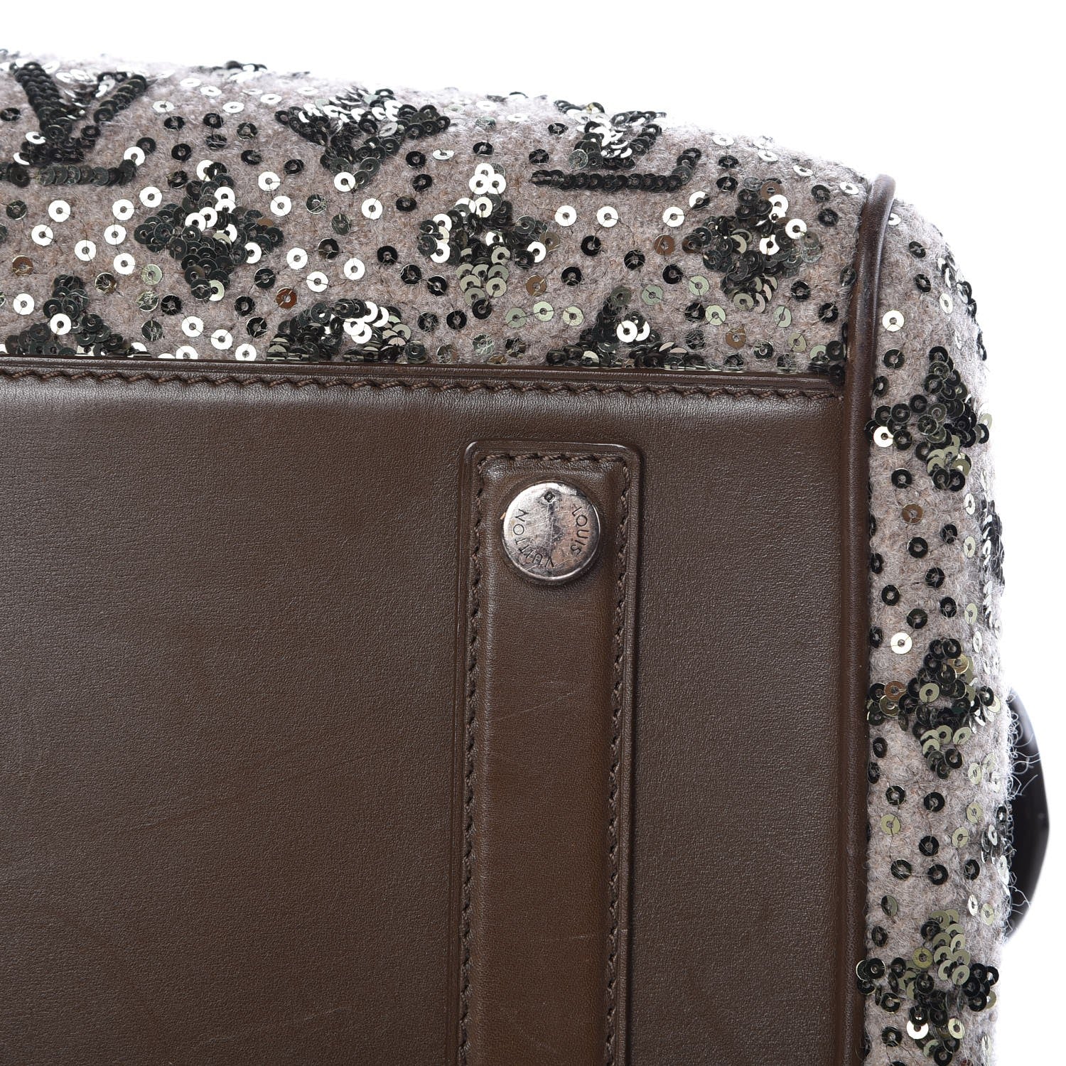 Louis Vuitton Sequin Monogram Sunshine Express Speedy Kaki 20 of 23