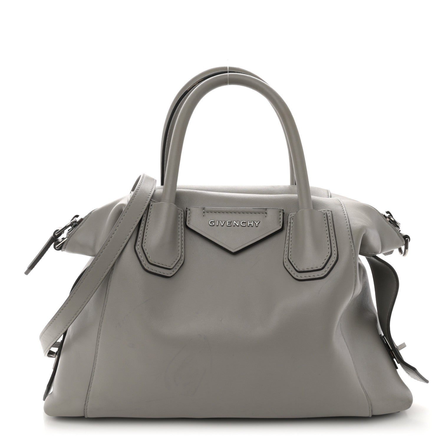Givenchy Calfskin Small Soft Antigona Pearl Grey 1 of 13