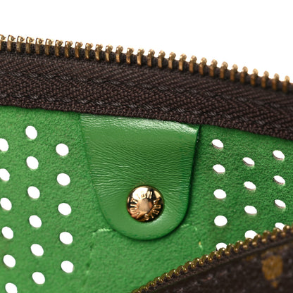 Louis Vuitton Monogram Perforated Speedy 30 Green 15 of 34