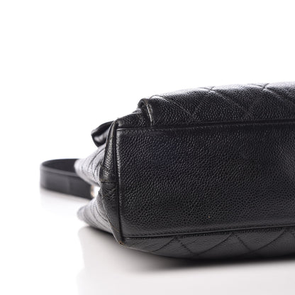 Chanel Caviar Quilted Flap Shoulder Bag Black 11 of 14