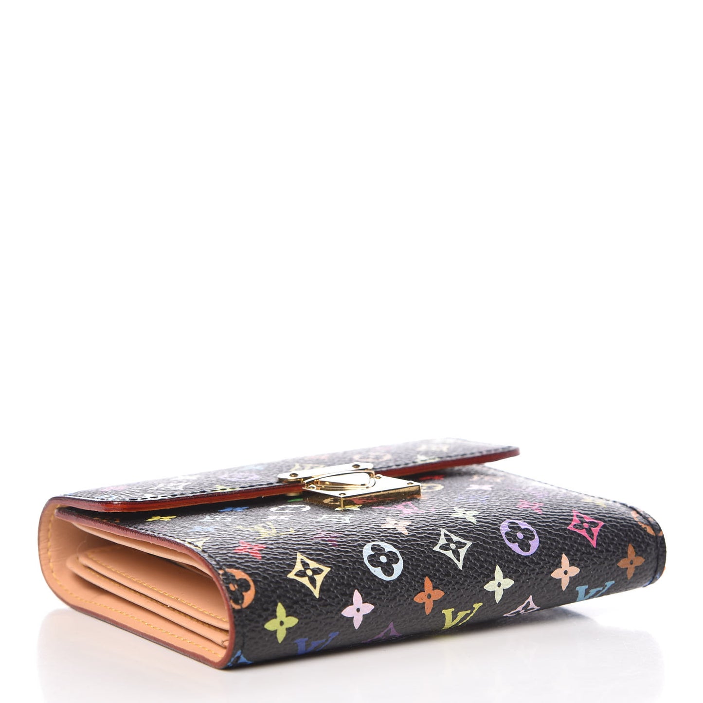 Monogram Multicolor Koala Wallet Black