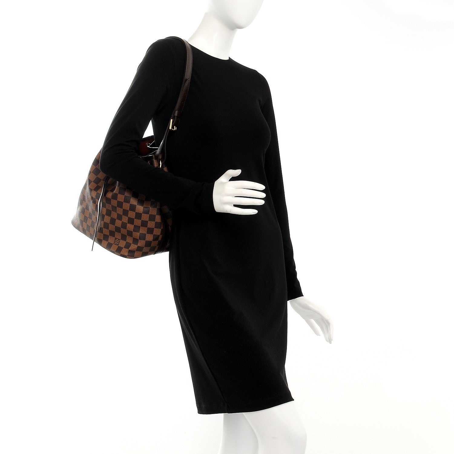 Louis Vuitton Damier Ebene Petit Noe 2 of 9