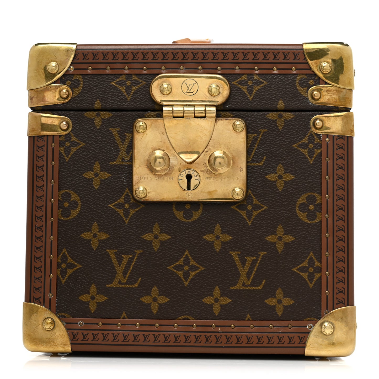 Monogram Boite Flacons Beauty Train Trunk Case
