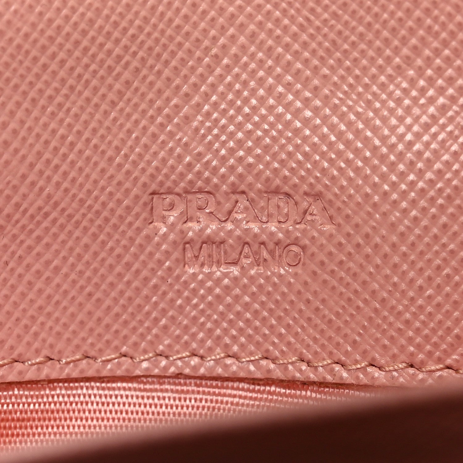 Prada Saffiano Tuc Continental Flap Wallet Orchidea 7 of 7