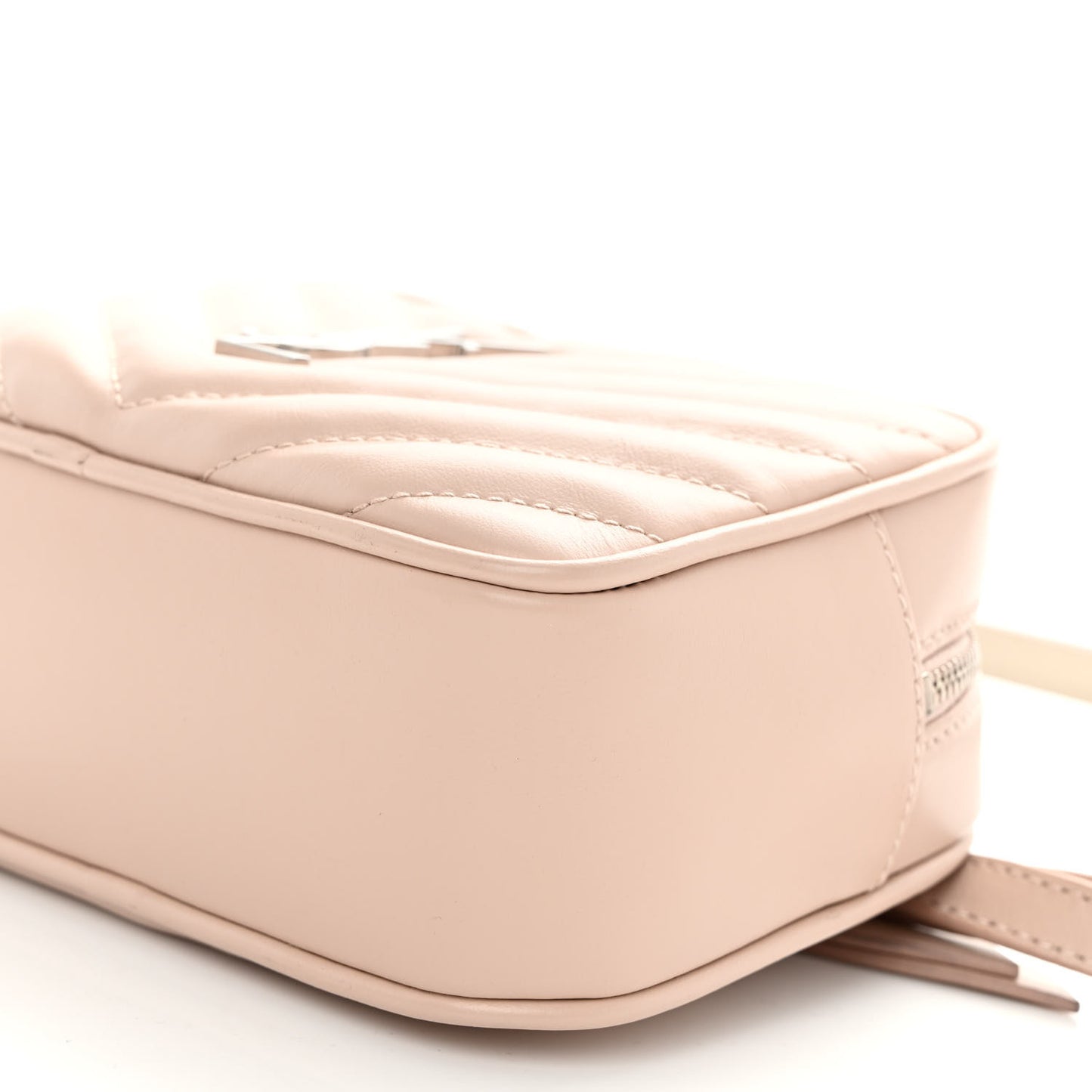 Calfskin Matelasse Monogram Lou Belt Bag Marble Pink