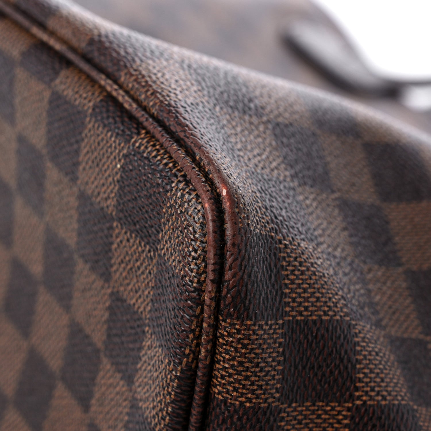 Louis Vuitton Damier Ebene Neo Neverfull MM Rose Ballerine 9 of 15