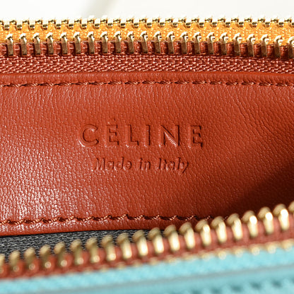 Celine Lambskin Small Multicolor Trio Crossbody Bag Antarctic 6 of 8