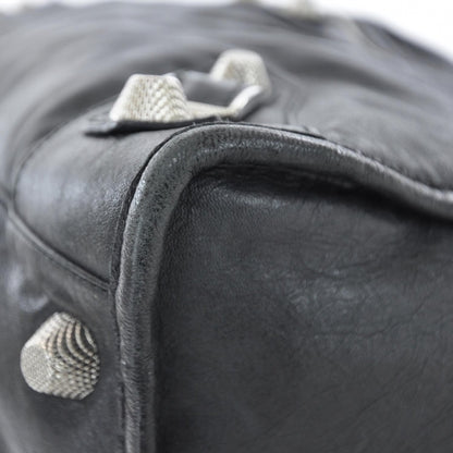 Balenciaga Agneau Giant Weekender Black 5 of 10