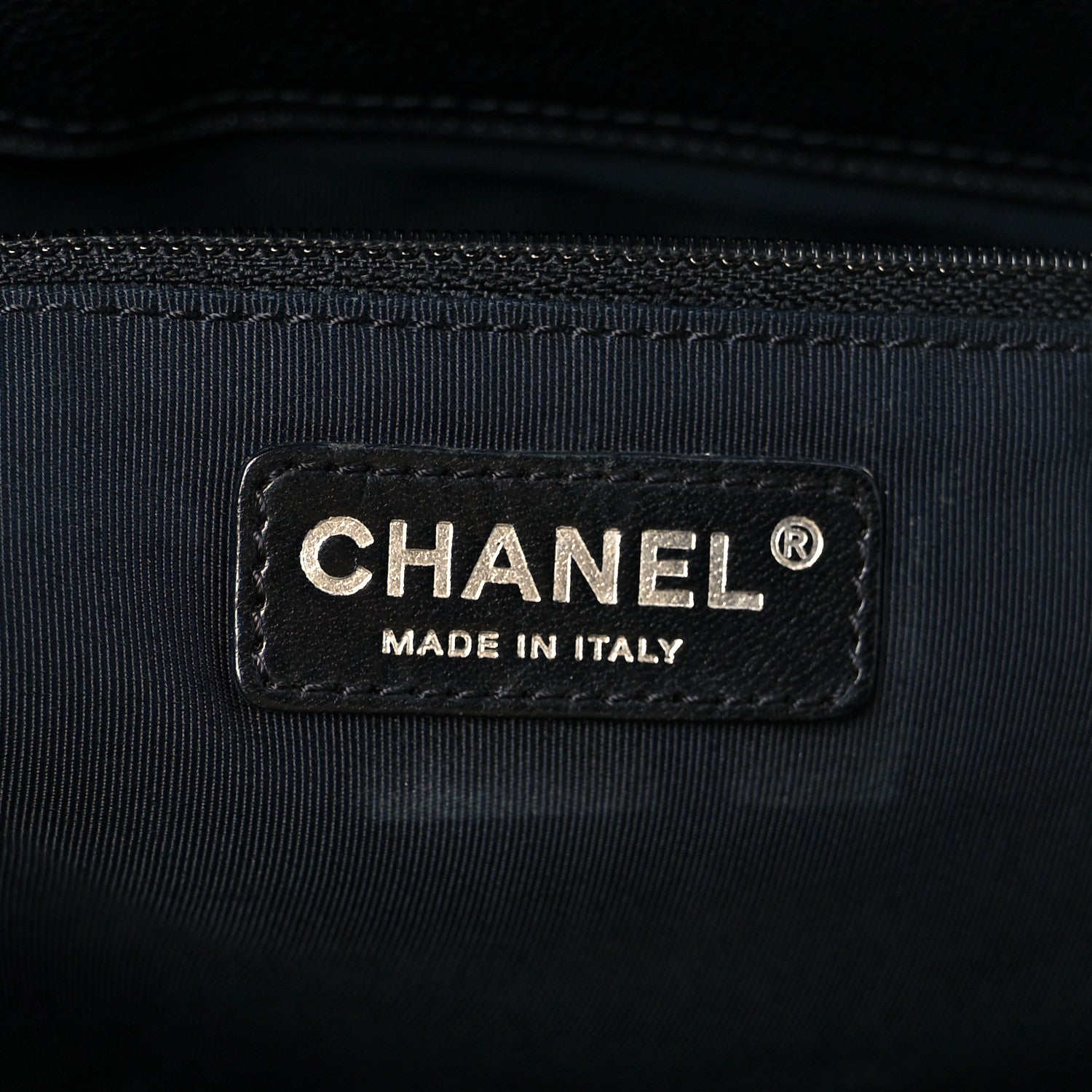 Chanel Caviar Quilted Grand Shopping Tote GST Black 6 of 10