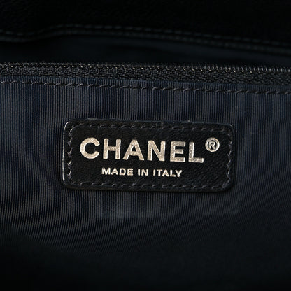 Chanel Caviar Quilted Grand Shopping Tote GST Black 6 of 10