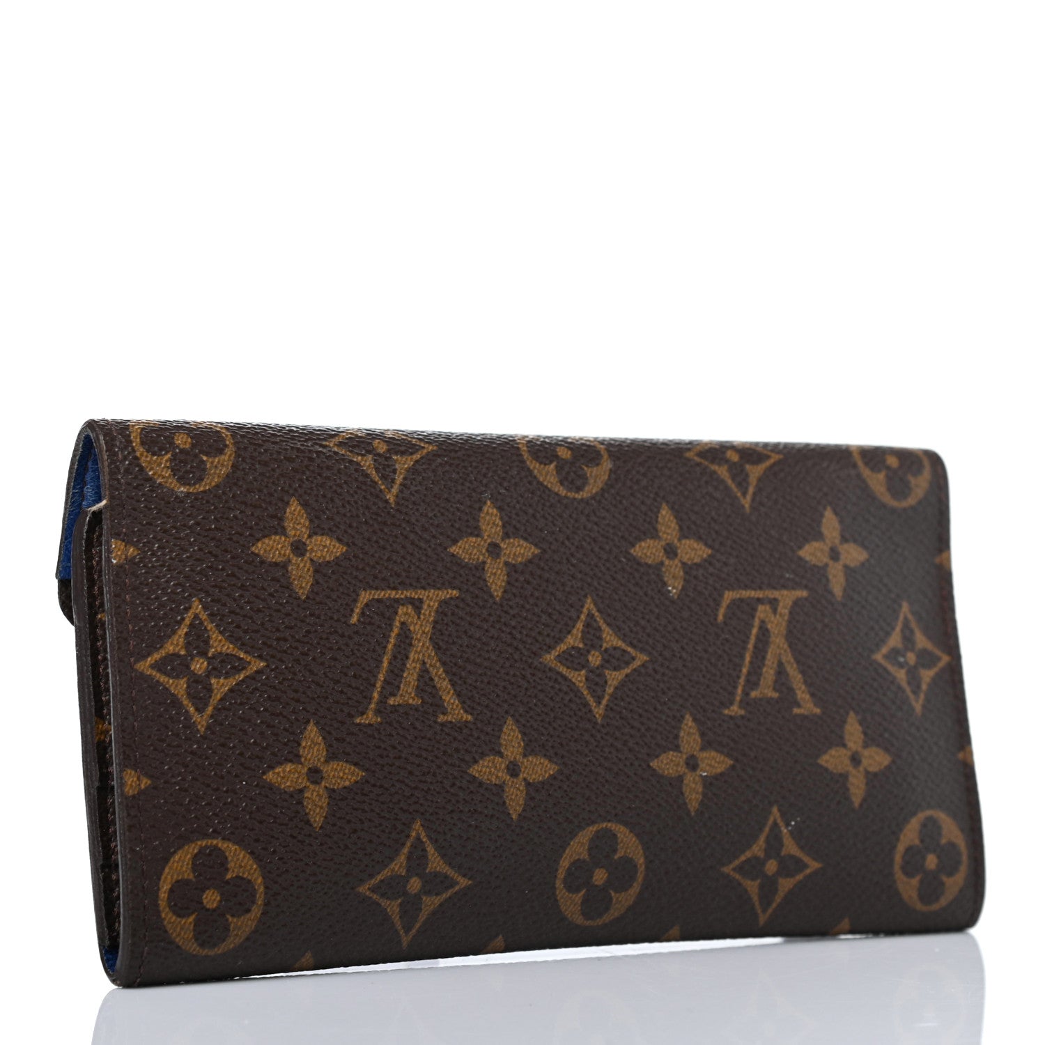 Louis Vuitton Monogram Josephine Wallet Blue 3 of 5