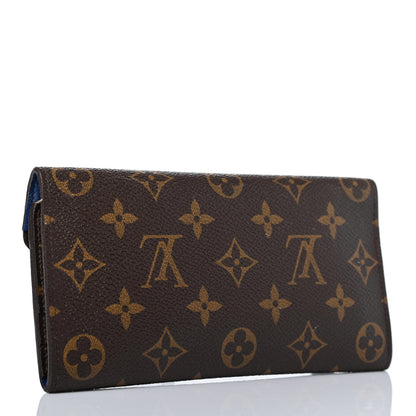 Louis Vuitton Monogram Josephine Wallet Blue 3 of 5