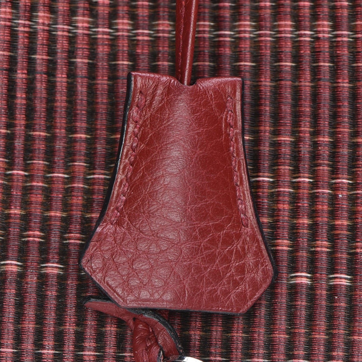 Taurillon Clemence Crinoline Birkin 35 Rouge H