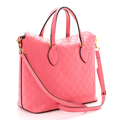 Gucci Guccissima Linea A Foldover Tote Flush 3 of 11
