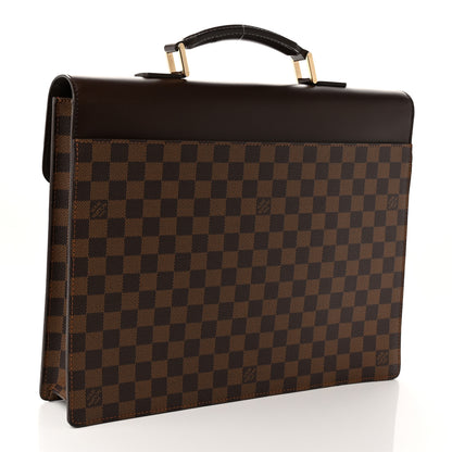 Louis Vuitton Damier Ebene Altona PM Briefcase 2 of 9