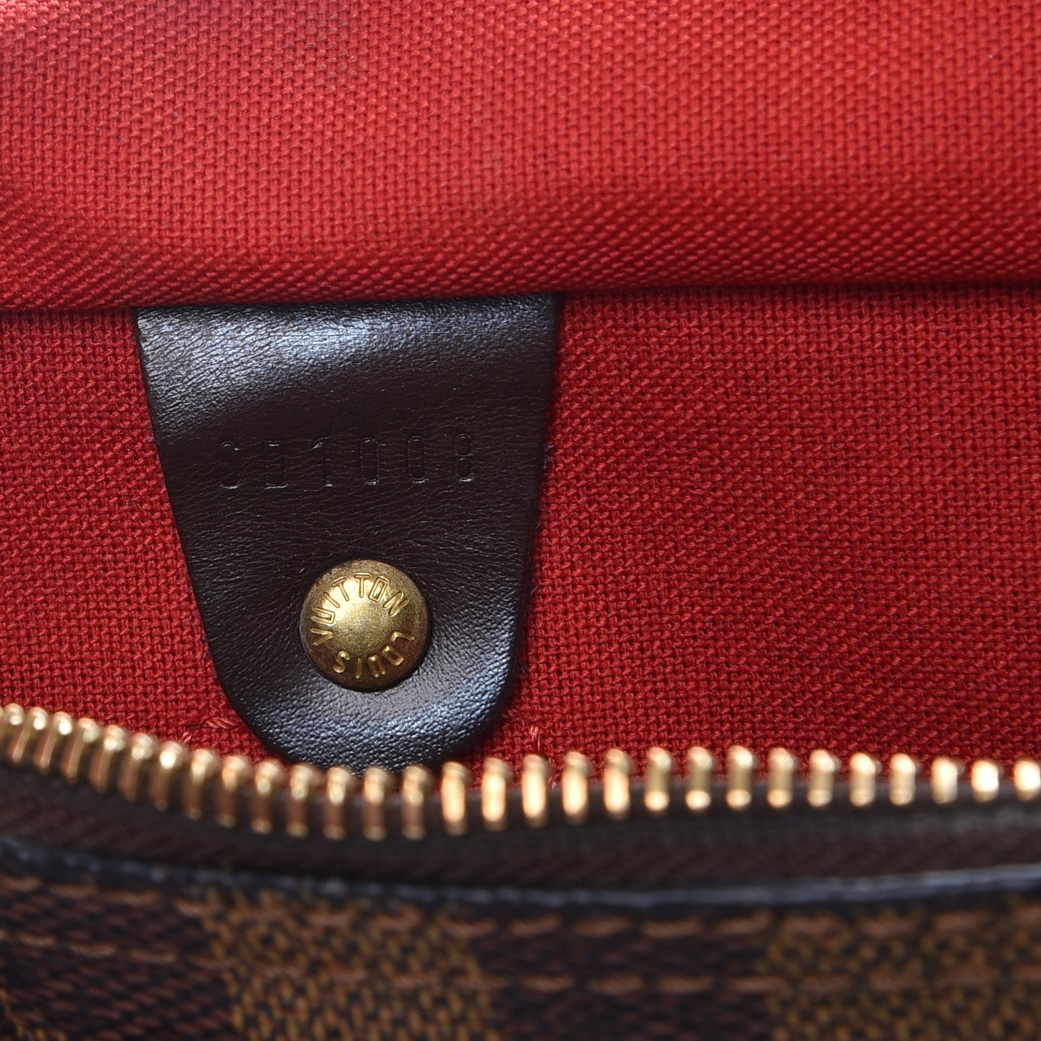 Louis Vuitton Damier Ebene Speedy 30 7 of 13
