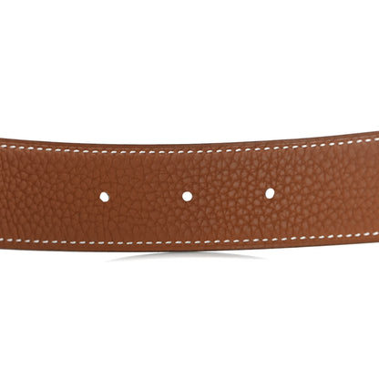 Hermes Box Togo So Black 32mm H Belt 90 Black Gold 4 of 7